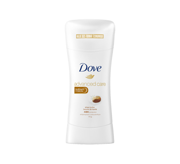 Image du produit Dove - Advanced Care antisudorifique, 74 g, beurre de karité