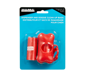 Distributeur et sacs de ramassage pour chien