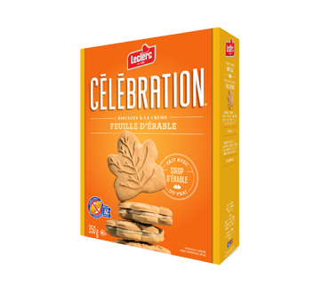 Image du produit Célébration - Biscuits à la crème feuille d’érable, 350 g