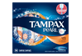 Vignette du produit Tampax - Pearl tampons avec applicateur en plastique degré d'absorption super plus, 36 unités, non parfumés