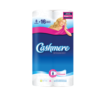 Papier hygiénique, 8 unités – Cashmere : Papier hygiénique