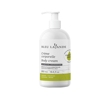 Crème corporelle Lavande-chanvre, 250 ml