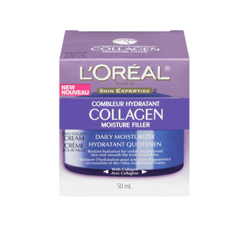 Crème hydratante jour/nuit anti-âge avec collagène, 50 ml