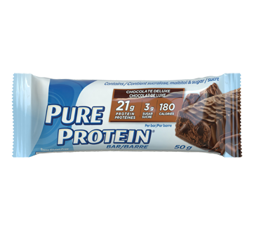 Image du produit Pure Protein - Barre chocolat de luxe, 50 g