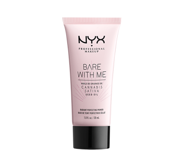 Image 1 du produit NYX Professional Makeup - Bare With Me Cannabis Sativa Seed Oil base de teint perfectrice éclat, 1 unité