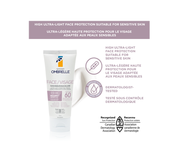 Image 2 du produit Ombrelle - Crème visage, 75 ml, FPS 60