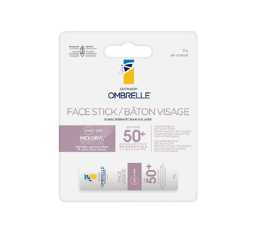 Image 1 du produit Ombrelle - Bâton visage, 9 g, FPS 50+