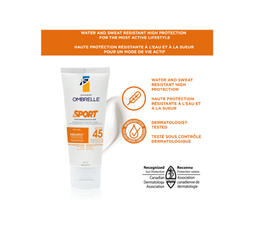 Image 2 du produit Ombrelle - Ombrelle Sport lotion protection solaire, FPS 45, 200 ml