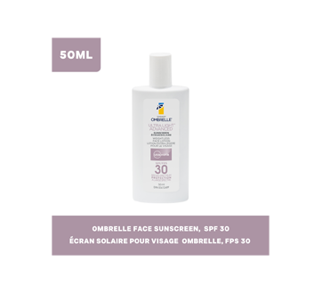 Image 3 du produit Ombrelle - Ombrelle Visage crème protection solaire, 50 ml, FPS 30