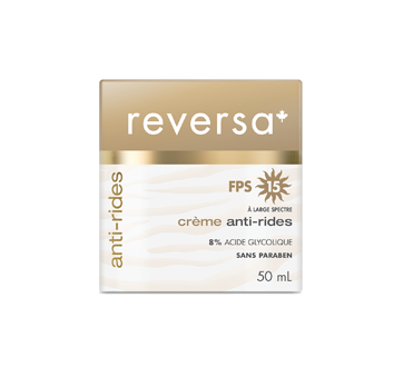 Crème anti-rides FPS 15, 50 ml
