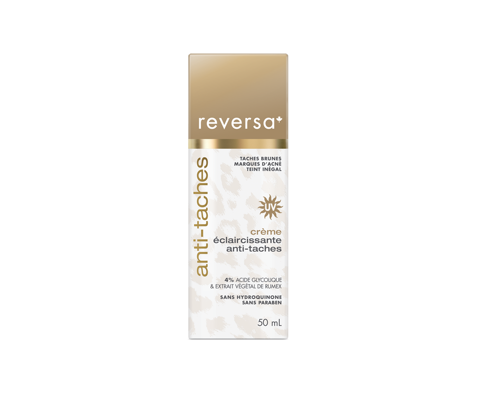 Crème éclaircissante antitaches UV, 50ml Reversa Hydratant Jean