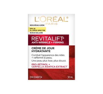 Revitalift crème de jour hydratante anti-rides+ raffermissante FPS 25, 50 ml
