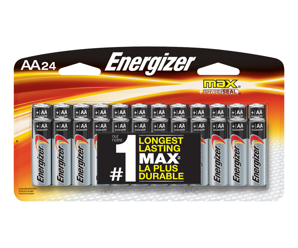 Max AA piles, 24 unités Energizer Pile et batterie standard Jean