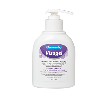 Image du produit Personnelle - Visagel nettoyant pour la peau sujette aux imperfections, 200 ml