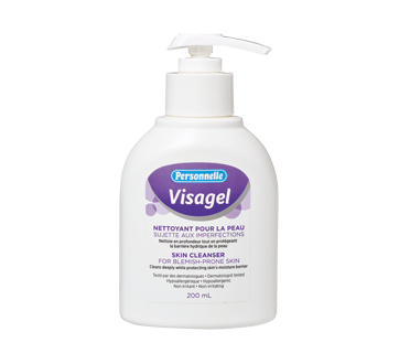 Visagel nettoyant pour la peau sujette aux imperfections, 200 ml