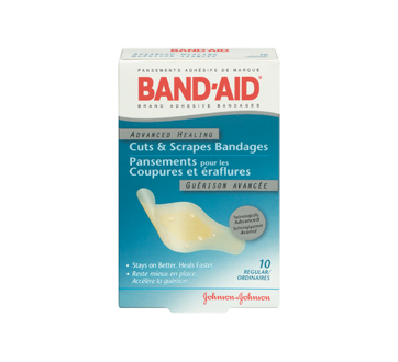 Image 3 du produit Band-Aid - Guérison avancée pansements adhésifs pour les coupures et les éraflures, format régulier, 10 unités