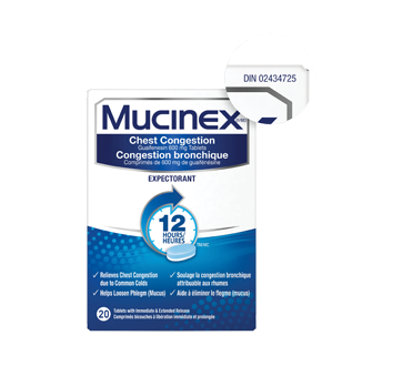Congestion Bronchique Comprimes De Guaifenesine Unites Mucinex Comprime Et Capsule Jean Coutu
