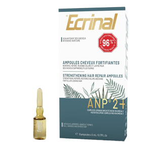 ANP 2+ ampoules cheveux, 8 x 5 ml