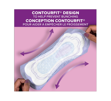 Image 4 du produit Poise - Serviettes d'incontinence, flux moyen, régulières, 66 unités