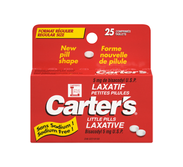 Image 3 du produit Carter's - Petites pilules laxatif, 25 unités