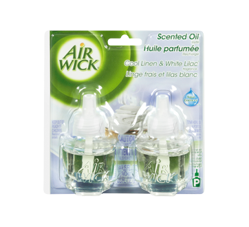 Image du produit Air Wick - Life Scents recharge d'huile parfumée, 2 x 20 ml, linge frais et lilas