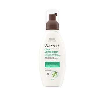 Clear Complexion Mousse Nettoyante 180 Ml Aveeno Combinaison Visage Et Yeux Jean Coutu