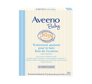 Image 1 du produit Aveeno Baby - Traitement apaisant pour le bain, 5 unités