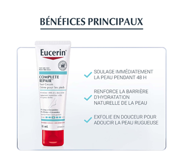 Image 5 du produit Eucerin - Complete Repair crème hydratante quotidienne pour les pieds pour peau très sèche et rugueuse, 85 ml