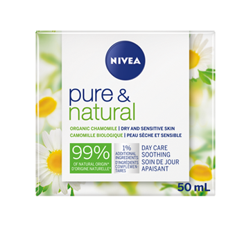 Image du produit Nivea - Pure & Natural soin de jour apaisant, 50 ml