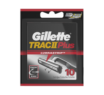 Trac II Plus Cartouches, 10 unités
