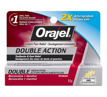 Soulagement Immediat Double Action 9 5 G Orajel Buccal Jean Coutu