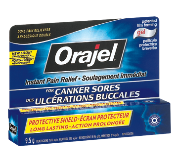 Image du produit Orajel - Ulcérations buccales, gel , 9,5 g