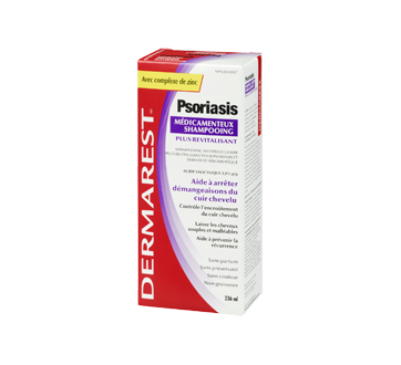 Image 1 du produit Dermarest - Psoriasis shampooing médicamenteux plus revitalisant, 236 ml