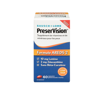 Image 1 du produit Bausch and Lomb - Preservision areds 2, 60 capsules