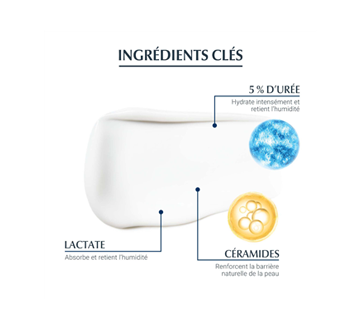 Image 3 du produit Eucerin - Urea Repair crème de nuit régénératrice pour le visage 5% d'Urée pour peau sèche à très sèche, 50 ml