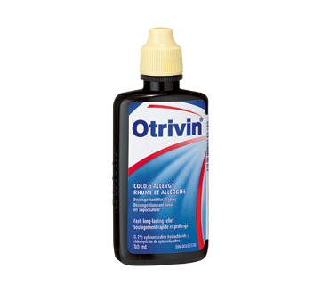 Image 1 du produit Otrivin - Rhume et allergies décongestionnant nasal en vaporisateur, 30 ml
