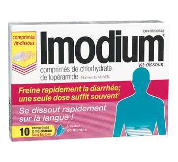 Image du produit Imodium - Vit-dissous comprimés, 10 unités