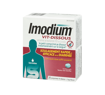 Image 1 du produit Imodium - Vit-dissous comprimés, 20 unités
