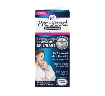 Pre-Seed lubrifiant favorisant la fertilité, 40 ml