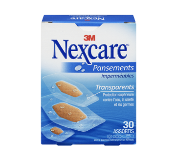 Image 1 du produit Nexcare - Pansements imperméables assortis, 30 unités
