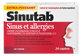 Vignette 1 du produit Sinutab - Extra-puissant, sinus et allergies, 24 unités