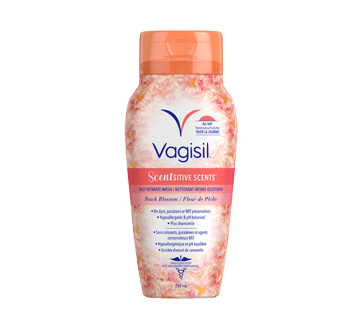 Image du produit Vagisil - Nettoyant intime, 240 ml, fleur de pêche