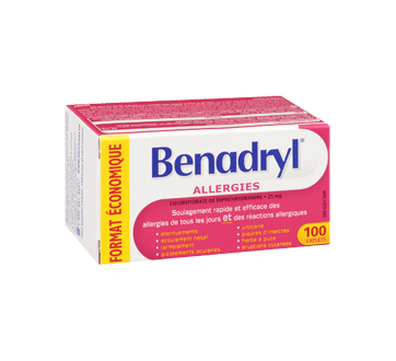 Image 2 du produit Benadryl - Benadryl caplets, 100 unités