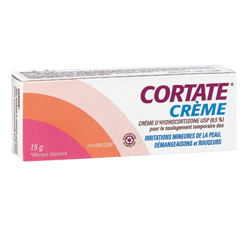Image du produit Cortate - Crème d'hydrocortisone 0,5 %, 15 g