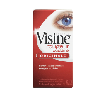 Image du produit Visine - Originale gouttes pour la rougeur oculaire, 15 ml