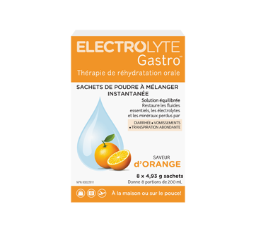 Electrolyte Gastro Sachets 8 X 4 9 G Orange Electrolyte Gastro Sachet Jean Coutu