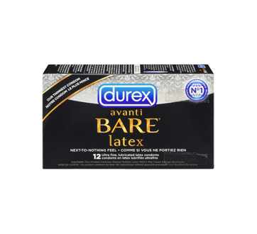 Image 3 du produit Durex - Condoms Avanti Bare, lubrifiés, 12 unités
