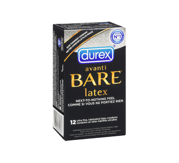 Image 5 du produit Durex - Condoms Avanti Bare, lubrifiés, 12 unités