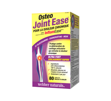 Image du produit Webber - Osteo Joint Ease avec InflamEase, 80 unités