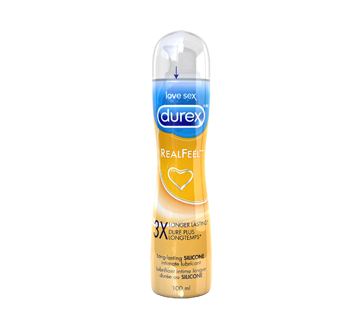 Lubrifiant Durex RealFeel à base de silicone, 100 ml